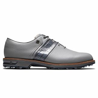 Scarpe Golf Footjoy Uomo Premiere Series Spikeless Grigie Italia YZC713259